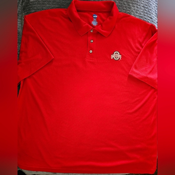 NCAA 2XL Ohio State Buckeyes Polo T-Shirt - Picture 1 of 6